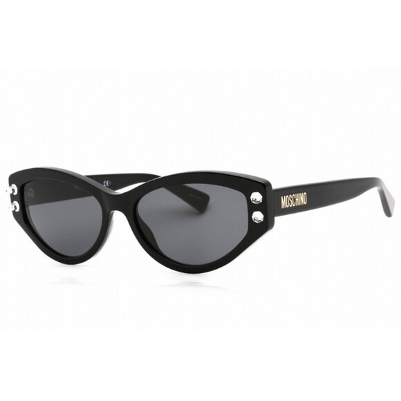 MOSCHINO MOS109S-807IR-55 Sunglasses Size 55mm 140mm 16 black SUNGLASSES NEW main image 4